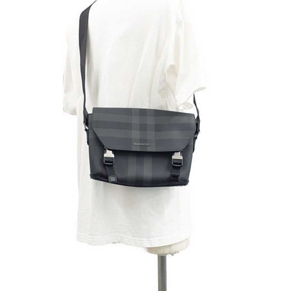 Men’s Premium Check Sling Bag | Stylish Crossbody Messenger Bag for Daily Use