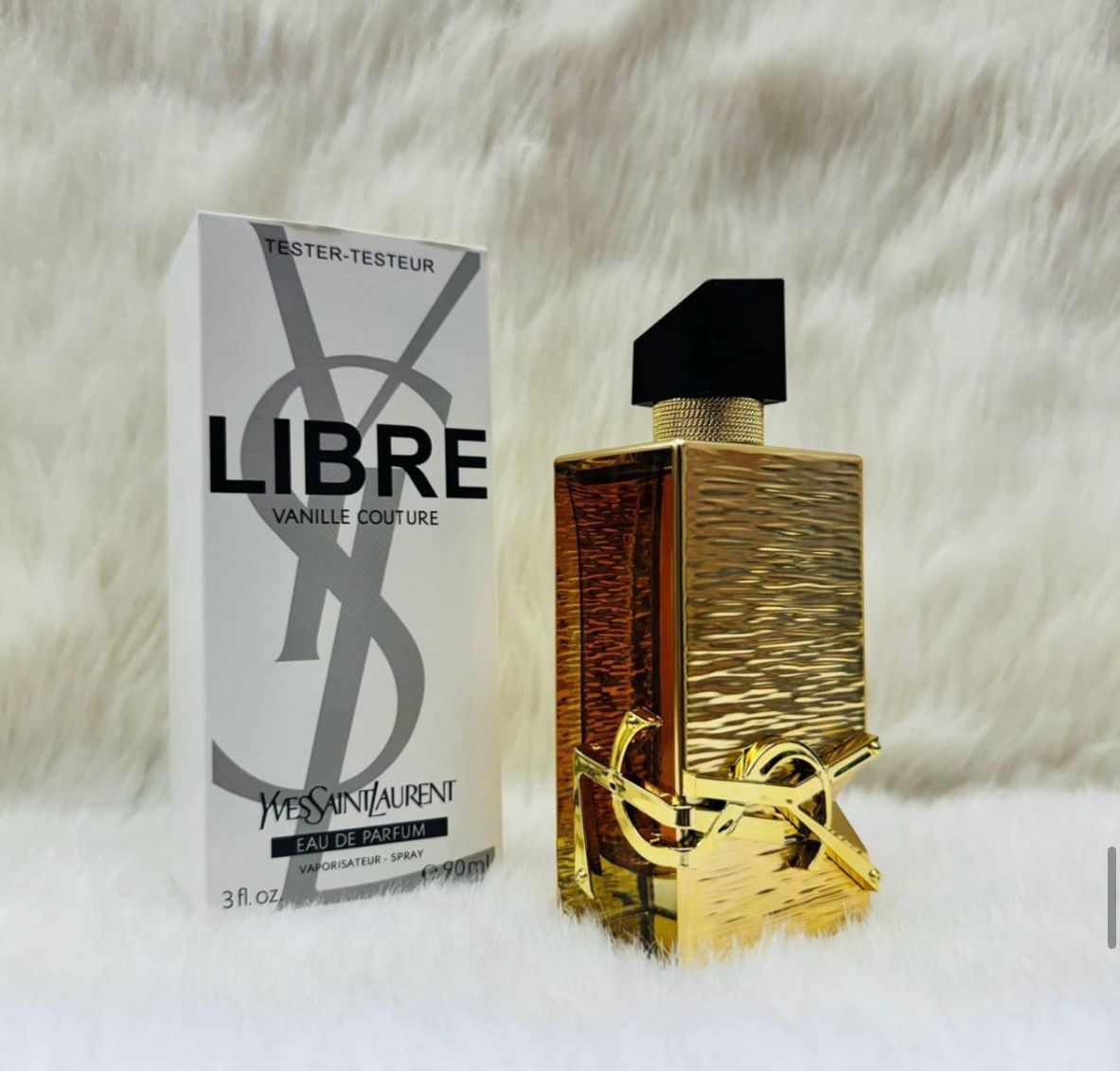 YSL Libre Vanille Couture EDP 90ml Tester for Unisex | Yves Saint Laurent Luxury Perfume