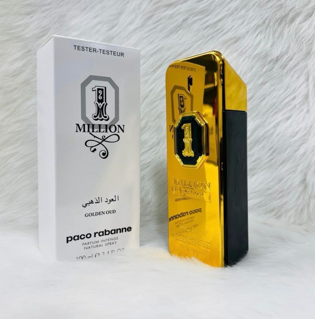 Paco Rabanne 1 Million Golden Oud 100ml – Tester | Parfum Intense
