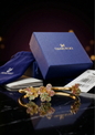 Swarovski Gold Crystal Flower Bangle – Original Luxury Bracelet
