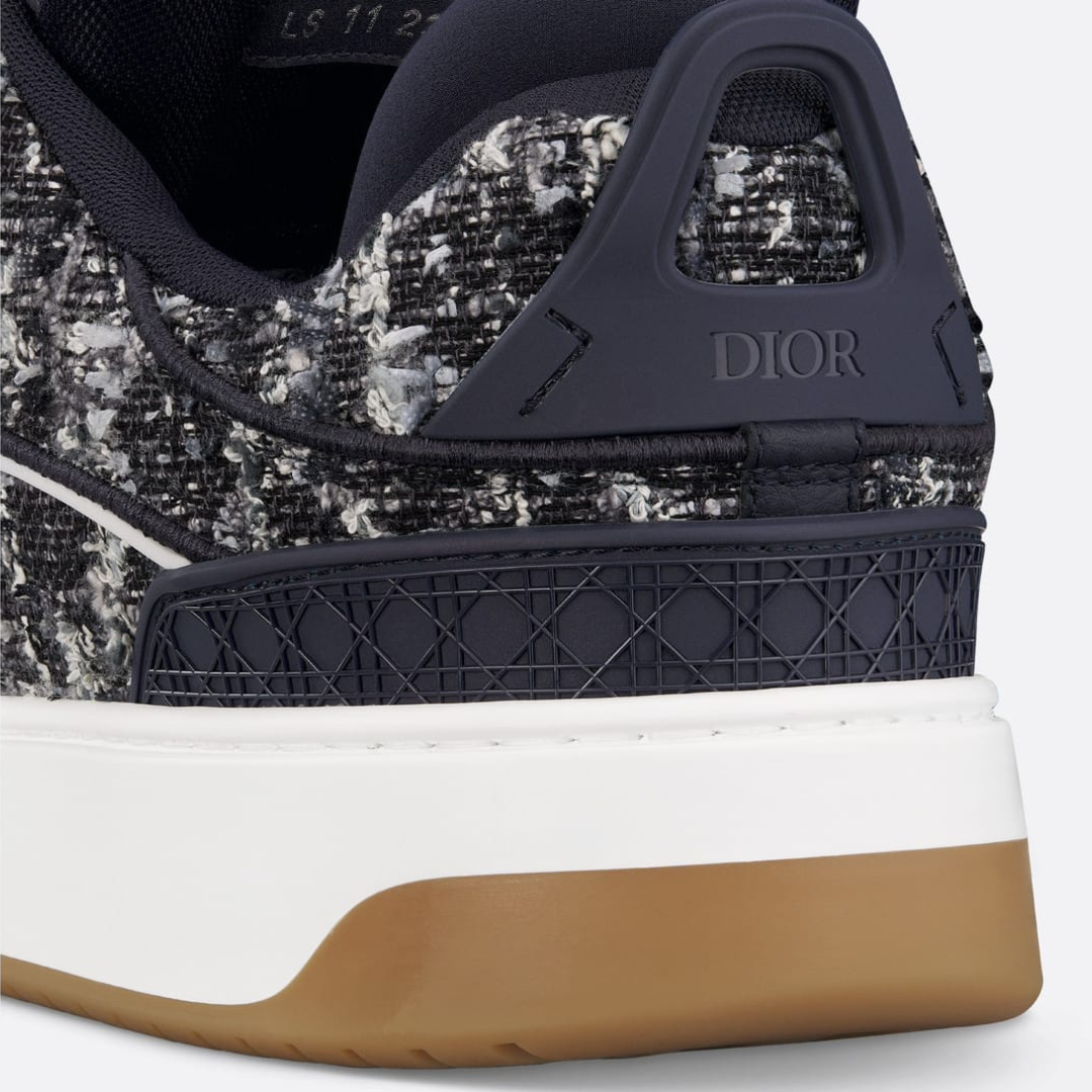 Premium black streetwear sneakers for men and women with textured