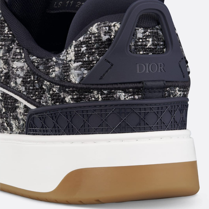 Premium black streetwear sneakers for men and women with textured