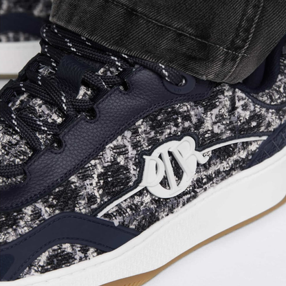 Premium textured black fashion sneakers for modern streetwear outfits