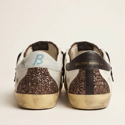 Premium Star Glitter Sneakers for Men & Women | Luxury Casual Shoes