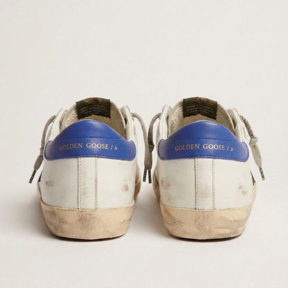white distressed star sneakers casual streetwear shoes