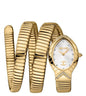 Luxury Gold Bracelet Watch for Women with Crystal Dial – Designer Style