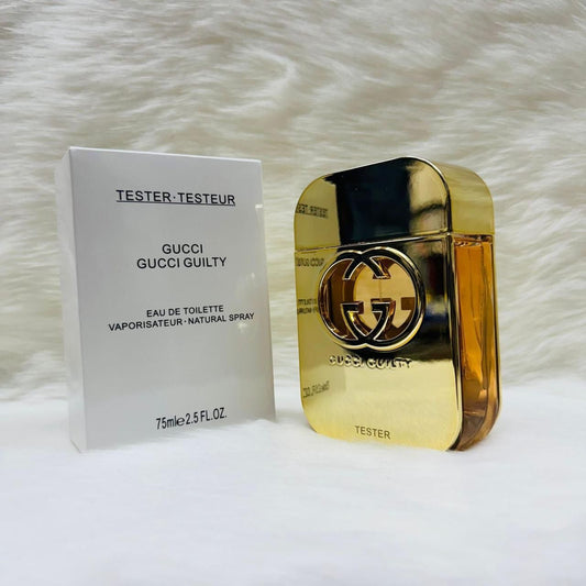 Gucci Guilty EDT 75ml Tester for Unisex | Original Luxury Perfume | Long Lasting Floral Fragrance