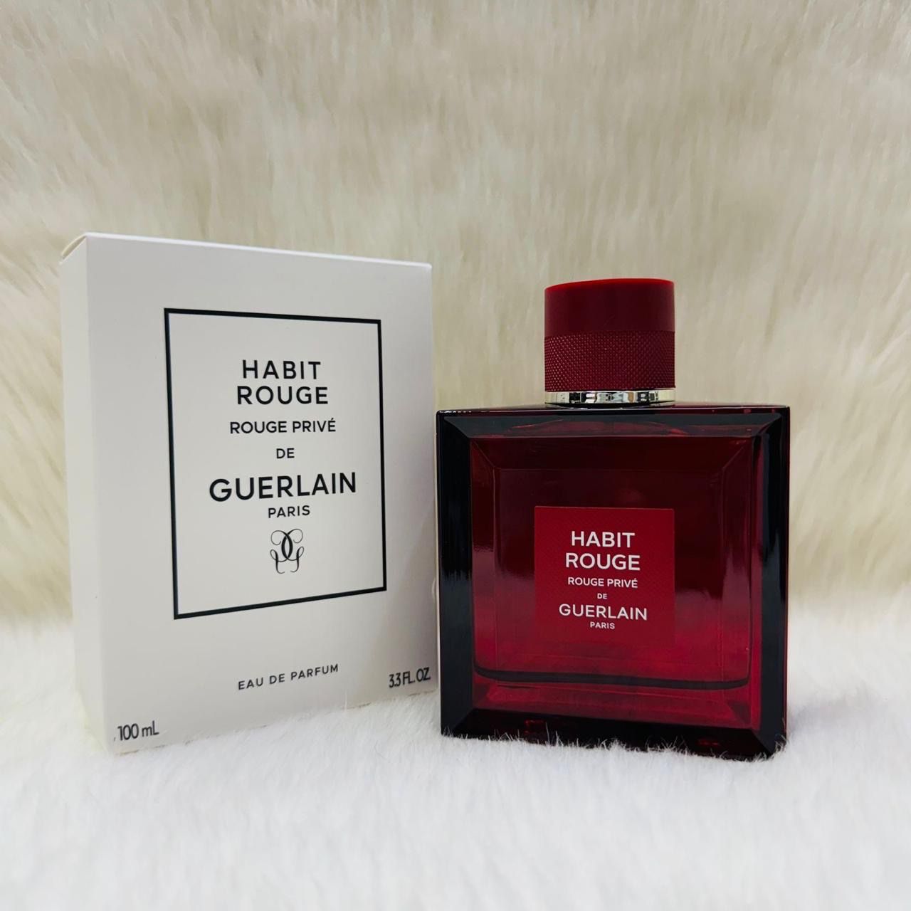 Guerlain Habit Rouge Rouge Privé EDP 100ml Tester | Luxury Unisex Perfume