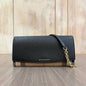 Luxury Chain Shoulder Bag for Women – Premium Leather Crossbody Wallet Purse with Gold Chain Strap | Elegant Designer Style Handbag
