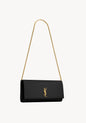 Elegant black luxury chain shoulder bag for women