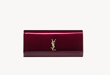 Luxury Burgundy Chain Shoulder Bag for Women | Elegant Wine Color Evening Clutch Purse