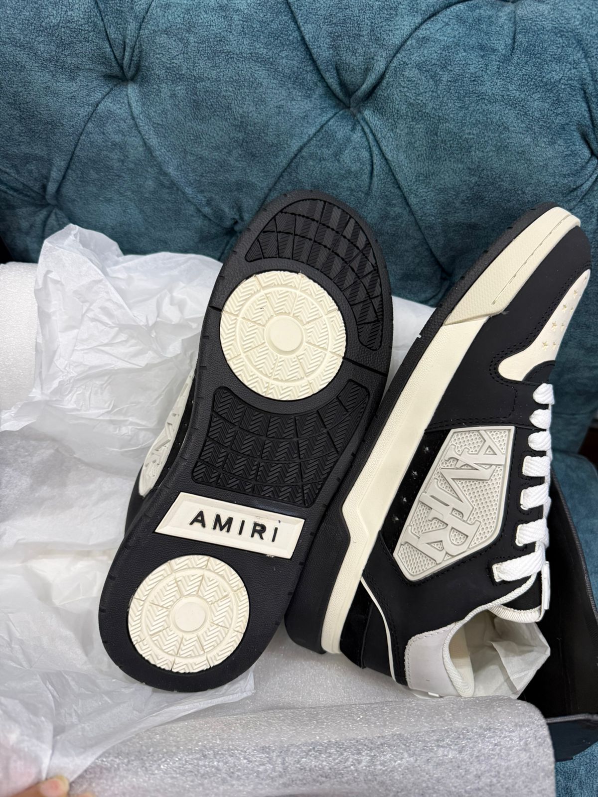 Premium Black & White Sneakers for Men | Stylish Casual Lace-Up Shoes