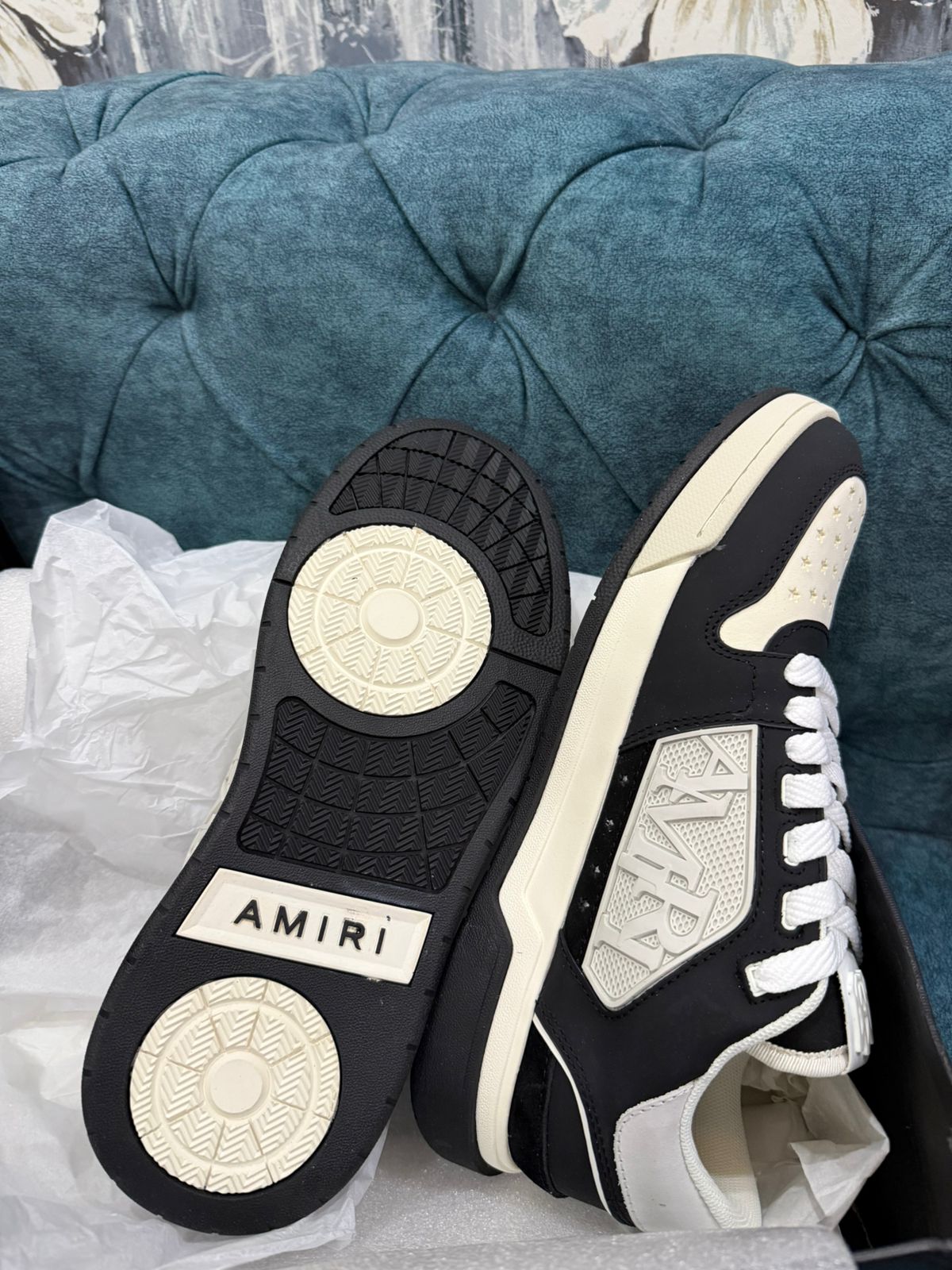 Premium Black & White Sneakers for Men | Stylish Casual Lace-Up Shoes