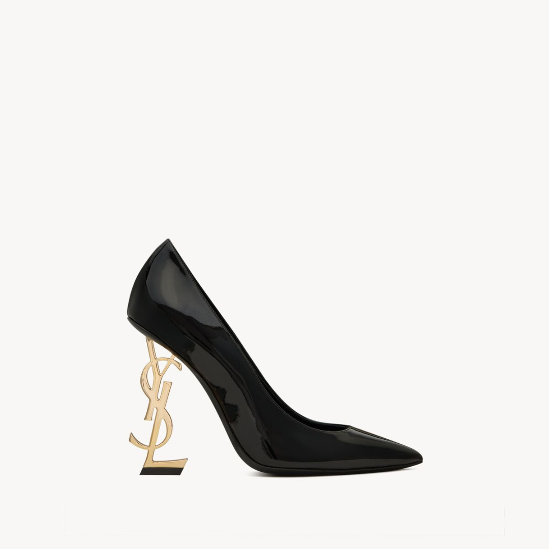 black luxury heels for women