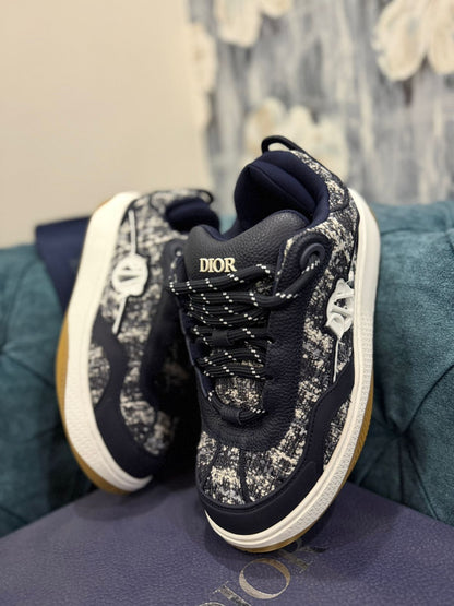 premium navy sneakers for men trendy casual footwear