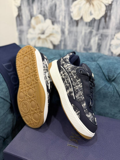 trendy navy sneakers for men modern stylish footwear